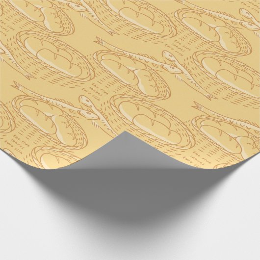 De vijf broden en twee vissen cadeaupapier (Hoek)