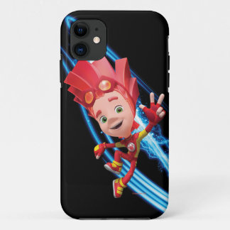 De vijf | Elektrische brand iPhone 11 Hoesje