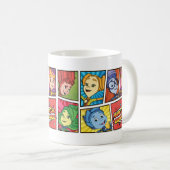 De vijf | Fixie Comics - de Fixie Kinder Koffiemok (Voorkant rechts)