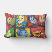 De vijf | Fixie Comics - de Fixie Kinder Kussen (Voorkant)