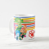 De vijf | Fixie-familie Koffiemok (Voorkant links)