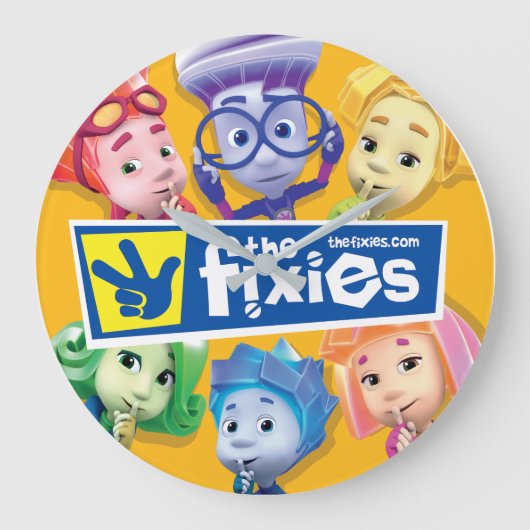 De vijf | Fixie Kinder Grote Klok (Voorkant)