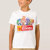 De vijf | Fixie Kinder T-shirt (Voorkant)