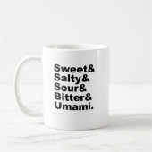 De vijf gebaren | Zuurzure bitter en umami Koffiemok (Links)