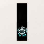 De Vijf Grote Zegeningen; Geluk, Gezondheid, Deugd Visitekaartje (Buitenkant ongevouwen)