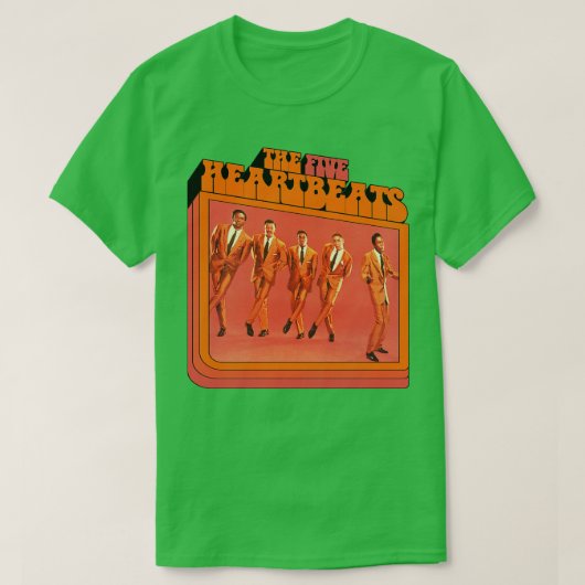 De vijf hartslagen 1 t-shirt (Design voorkant)