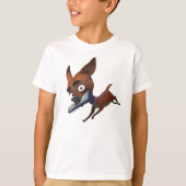 De vijf | Loopkauwkou T-shirt (Voorkant)