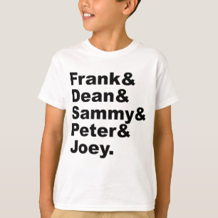 De Vijf Ratten   Frank Dean Sammy Joey & Peter T-shirt