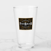 De vijf Solas Glas (Voorkant)