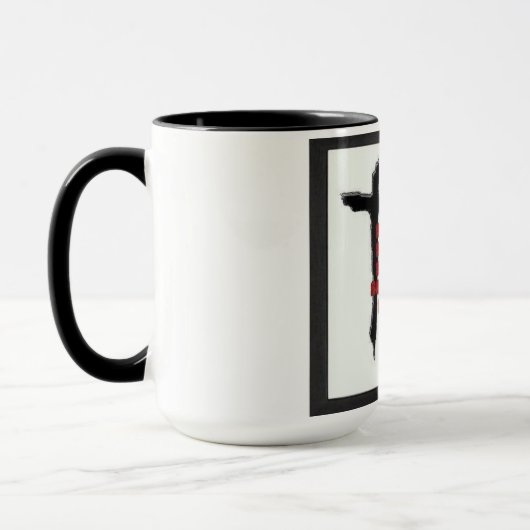 De VIJF SOLAS. Mok (Links)