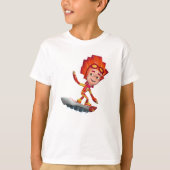 De vijf | Vuur op zijn bord T-shirt (Voorkant)