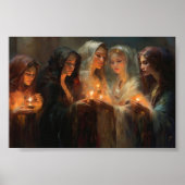 De vijf wijze maagden poster (Voorkant)