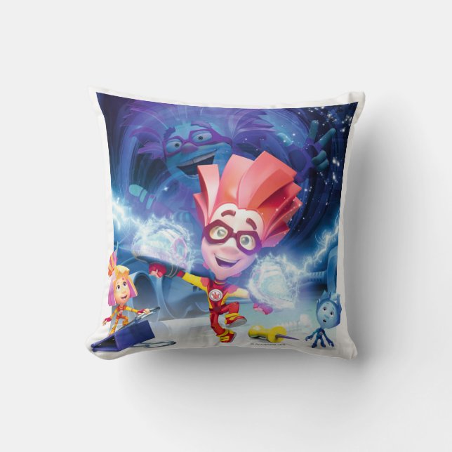 De vijf | Zeer geheim — Vuur Kussen (Voorkant)