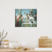 De vijf zintuigen 2 poster (Keuken)