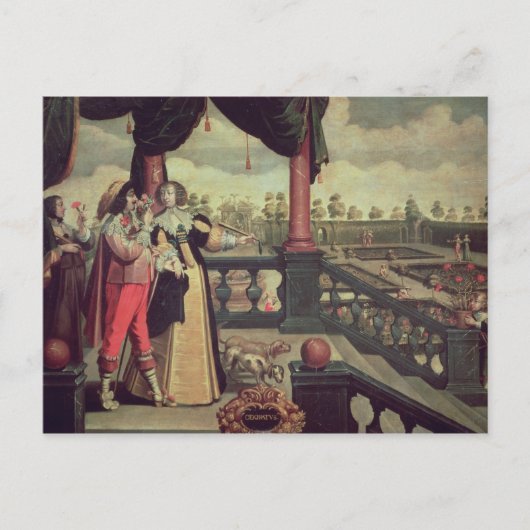 De vijf zintuigen - Geur Briefkaart (Voorkant)