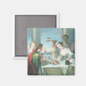 De vijf zintuigen magneet (Voorkant / Achterkant)