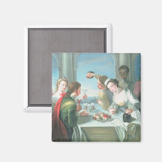 De vijf zintuigen magneet (Voorkant / Achterkant)