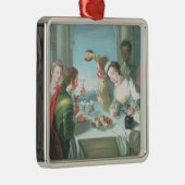 De vijf zintuigen metalen ornament (Rechts)