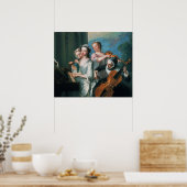 De vijf zintuigen poster (Keuken)