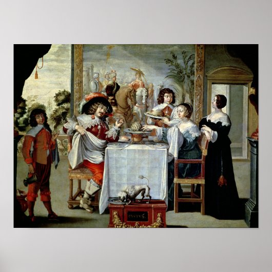 De vijf zintuigen - Smaak Poster (Voorkant)