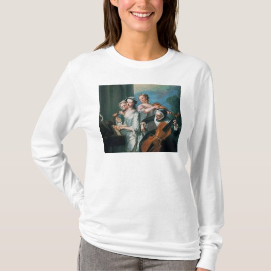 De vijf zintuigen t-shirt (Voorkant)