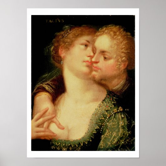 De vijf zintuigen: Tik op Poster (Voorkant)