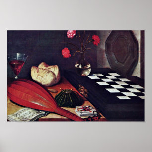 De vijf zintuigen van Baugin Lubin (beste kwalitei Poster