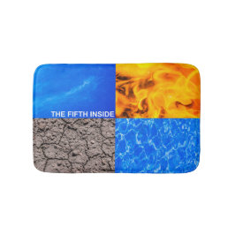 De vijfde binnenzijde badmat