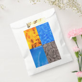 De vijfde binnenzijde bedankzakje (Gezegeld)