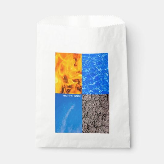 De vijfde binnenzijde bedankzakje (Voorkant)