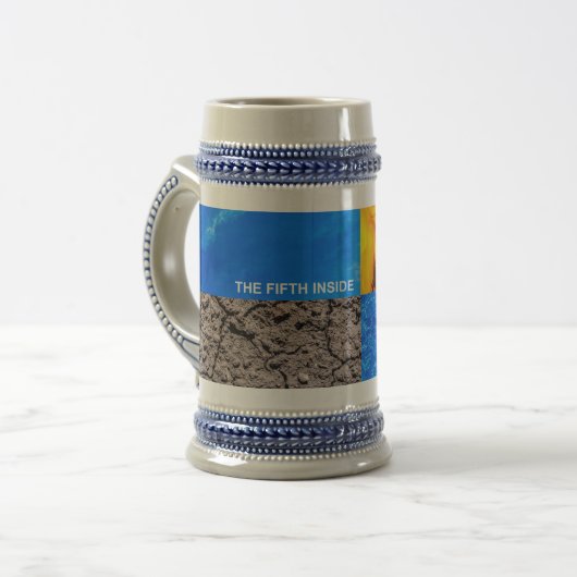 De vijfde binnenzijde bierpul (Voorkant links)