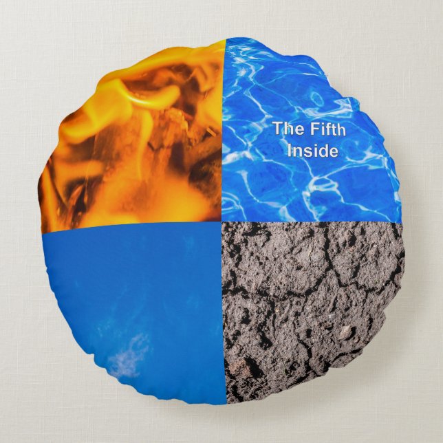 De vijfde binnenzijde rond kussen (Achterkant)