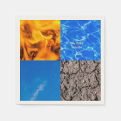 De vijfde binnenzijde servetten (Voorkant)