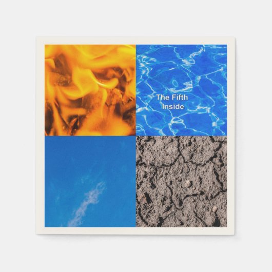 De vijfde binnenzijde servetten (Voorkant)