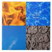 De vijfde binnenzijde tegeltje (Voorkant)