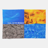 De vijfde binnenzijde theedoek (Horizontaal)