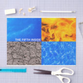 De vijfde binnenzijde tissuepapier (Craft)