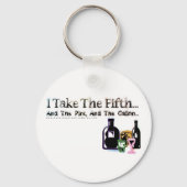 "De vijfde" Sleutelhanger (Voorkant)