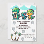 De vijfde verjaardag van Brian Kaart (Voorkant)