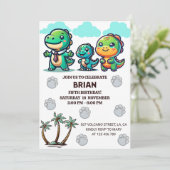 De vijfde verjaardag van Brian Kaart (Staand voorkant)