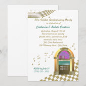 De vijftiger jaren zijn goud kaart (Voorkant / Achterkant)