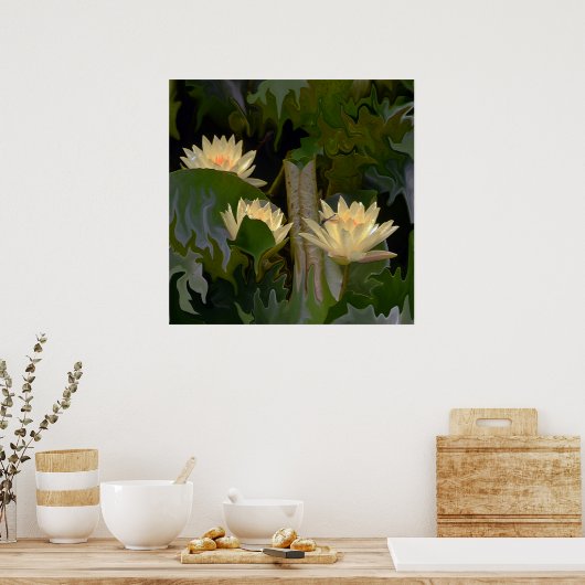 De vijver van de Fae.... Poster (Keuken)