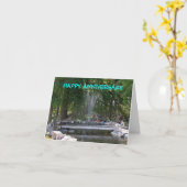 de vijver van Derek, GELUKKIG JUBILEUM Kaart (Gele Bloem)