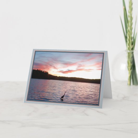 De Vijver van Walden: Reiger Kaart (Voorkant)