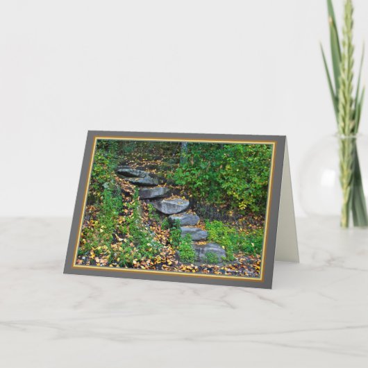 De Vijver van Walden: Stap-groet Kaart (Voorkant)