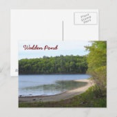 De Vijver van Walden, Verdrag, doctorandus in de Briefkaart (Voorkant / Achterkant)