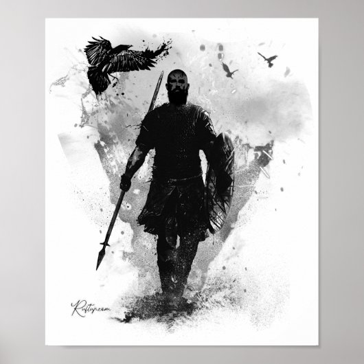 De Viking één stap per keer naar Valhalla Poster (Voorkant)