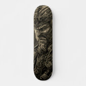 De Viking Retro Saga Persoonlijk Skateboard (Voorkant)