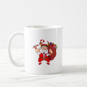 De Viking Sinterklaas houdt de snoepriet vast Koffiemok