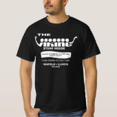 De Viking Steak House, Winfield, Illinois T-shirt (Voorkant)